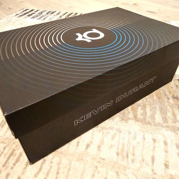 Size 13 - Nike KD Trey 5 X Wolf Grey Basketball Shoes - Picture 4 of 10